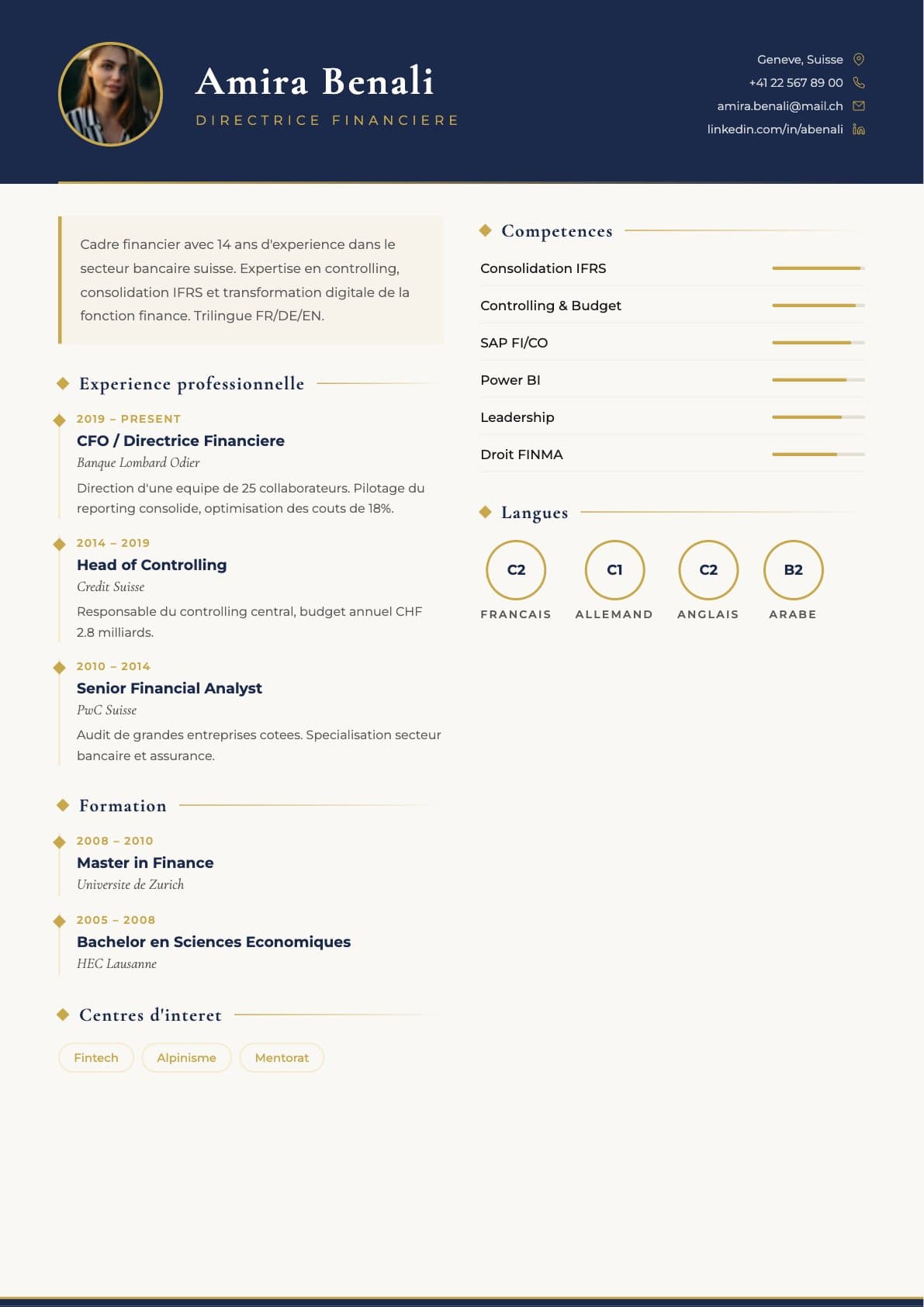 Template Alpine Luxe